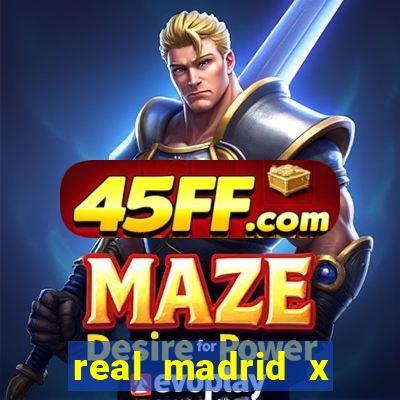 real madrid x villarreal ao vivo futemax